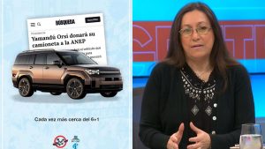 "No es cualquier auto ni en cualquier condición", dijo presidenta de Fenapes, sorprendida por la donación de Orsi